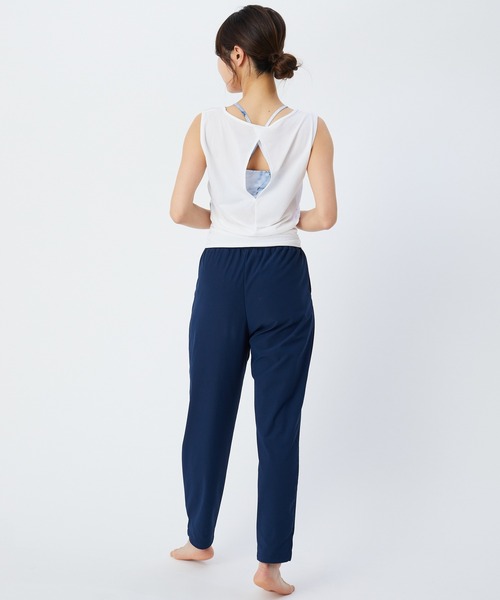 「Julier Yoga and Relax」 ノースリーブトップス 0 ブラック レディース_画像9