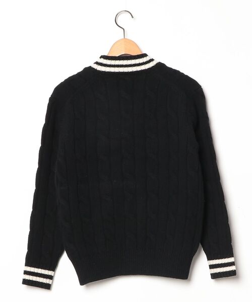 「SLOANE」 ニットカーディガン 1 ブラック メンズ_画像2