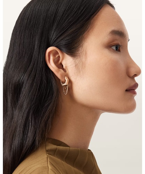 ピアス RUBI CHAIN EARRINGS | RUBI チェーン イヤリング・ピアス レディースの画像