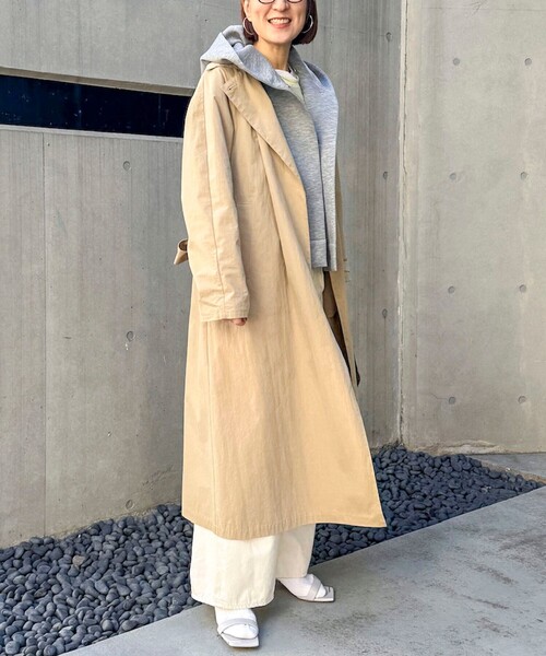 NOLLEY'S（ノーリーズ） トレンチコート コート ウォッシャブルLIGHT