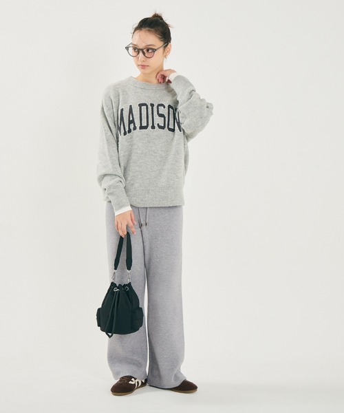 「coca（coca）」 イージーパンツ L グレイッシュベージュ レディース_画像3