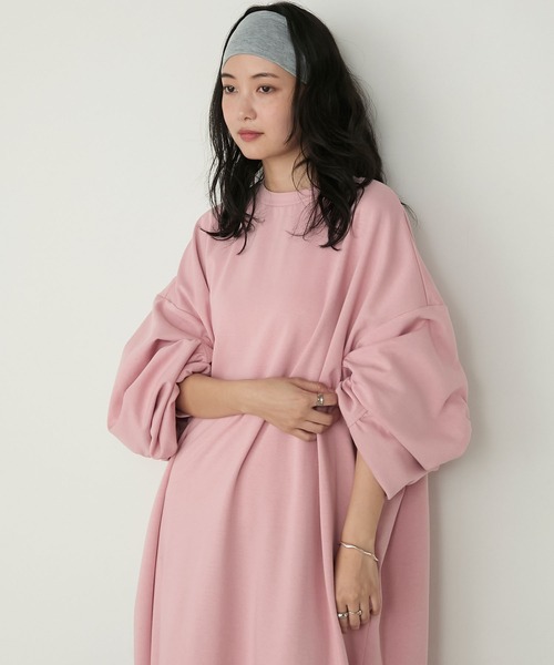 「forksy.」 長袖ワンピース L ブラック レディース_画像3