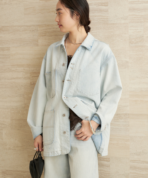 plage（プラージュ） デニムジャケット gジャン 「WEB限定追加」bleach