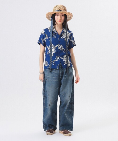 SUN SURF アロハシャツ ブラウス シャツ 「別注」SUN / オープンカラー
