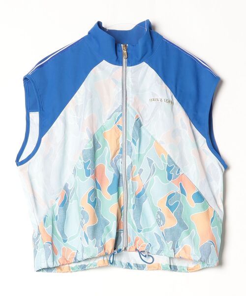 MARK & LONA」 ベスト 38 サックスブルー レディース MARK&LONA