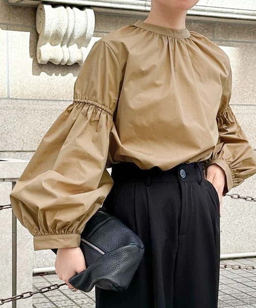 「select MOCA」 長袖ブラウス SMALL ブラック レディース_画像2