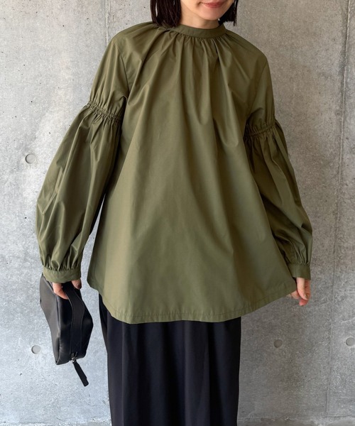 「select MOCA」 長袖ブラウス SMALL ブラック レディース_画像3