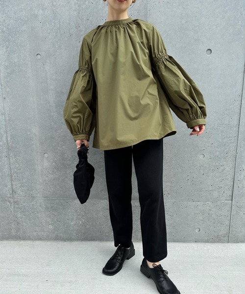 「select MOCA」 長袖ブラウス SMALL ブラック レディース_画像5