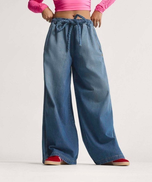 adidas アディダス　DENIM TRACK PANT デニムトラックパンツ adidas（アディダス） ジーンズ デニム デニムパンツ adidas originals