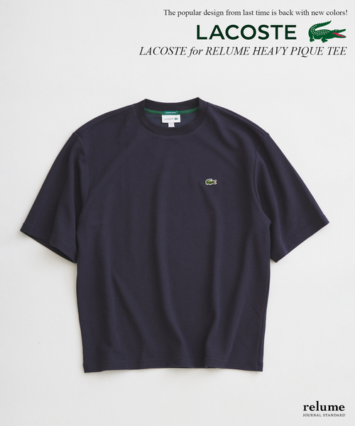 LACOSTE（ラコステ） tシャツ 別注ヘビーピケ Tシャツ メンズ