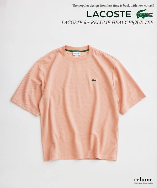 LACOSTE（ラコステ） tシャツ 別注ヘビーピケ Tシャツ メンズ