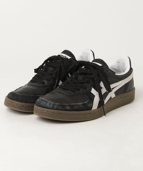 オニツカタイガー　24.5cmブラック／ホワイトスニーカー Onitsuka Tiger（オニツカタイガー） ローカットスニーカー 24.5
