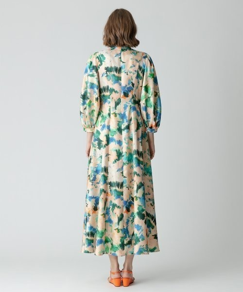 「allureville」 長袖ワンピース 1 オレンジ レディース_画像5