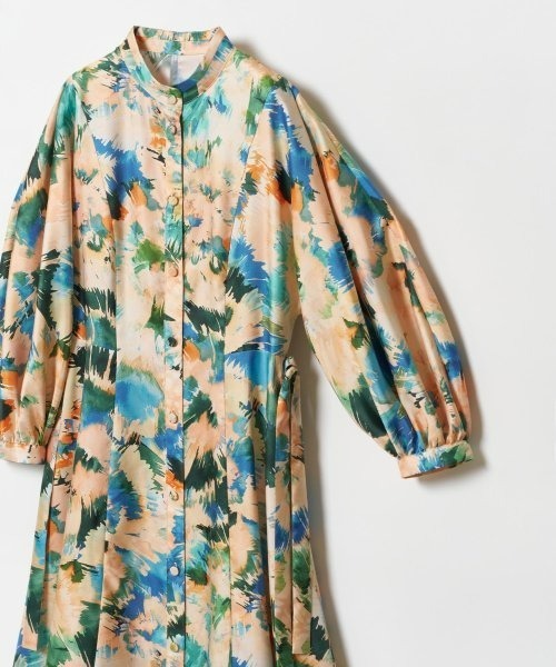 「allureville」 長袖ワンピース 1 オレンジ レディース_画像7