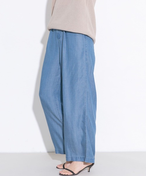 「URBAN RESEARCH ROSSO」 パンツ 36 インディゴブルー レディース_画像5