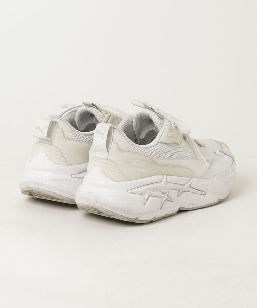 「PUMA」 ローカットスニーカー 26.0cm ホワイト レディース_画像2