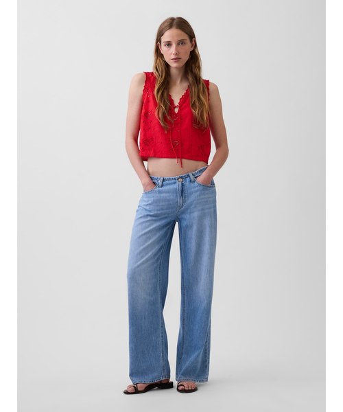GAP（ギャップ） ワイドパンツ ジーンズ デニム デニムパンツ