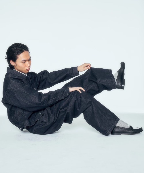 THE C/S PROJECT ジーンズ 「CS」two tuck baggy denim / 「シーエス 