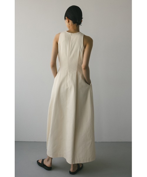 「STYLEMIXER」 ノースリーブワンピース SMALL ブラウン レディース_画像5