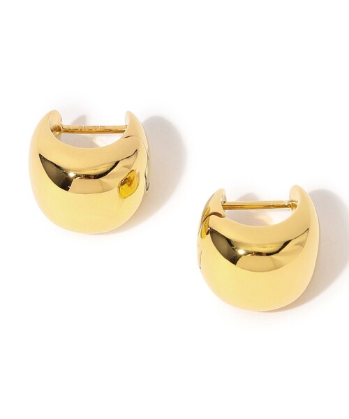 ほぼ新品 LIÉ STUDIO ゴールド ピアス TOMORROWLAND（トゥモローランド） ピアス LIE STUDIO VIOLET ゴールド