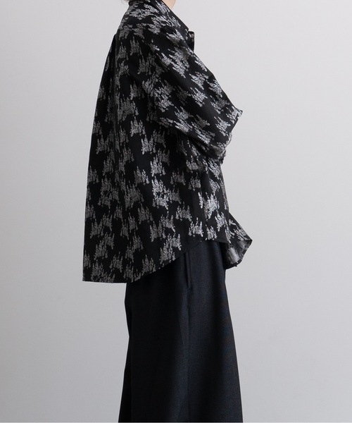 「Casper John」 長袖シャツ LARGE ネイビー メンズ_画像7