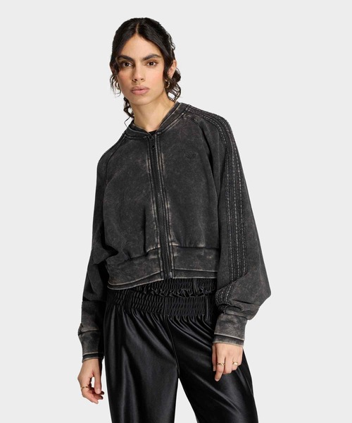adidas（アディダス） ジャージ SST ダブルレイヤード クロップド丈