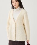 カーディガン 「品よく軽い!」メリノフェザー ...の詳細画像2