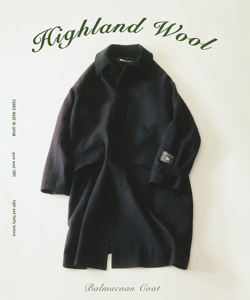 journal standard relumeハイランド ウール コート JOURNAL STANDARD relume（ジャーナルスタンダード レリューム