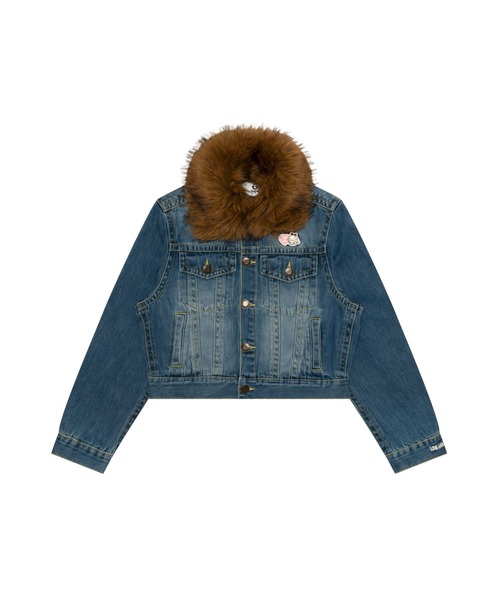 デニムジャケット gジャン AAPE DENIM JACKET(Detachable) レディース