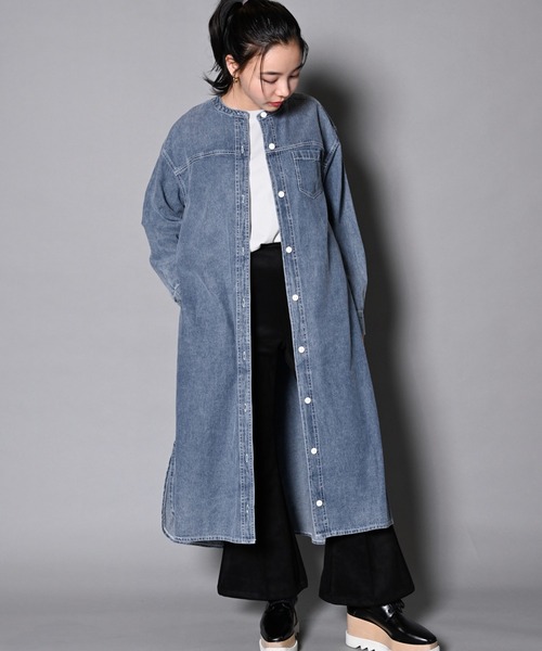 ワンピース シャツワンピース デニムマキシワンピース M3 Zozotown Paypayモール店 通販 Paypayモール