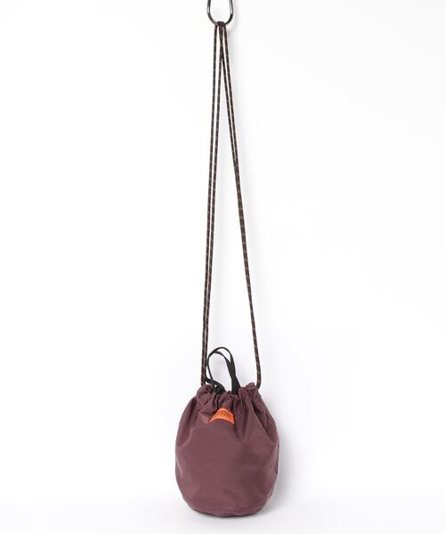ren　新品　値札付　ナノユニバース　arron 巾着 ショルダーバッグ arron/巾着 ショルダーバッグ