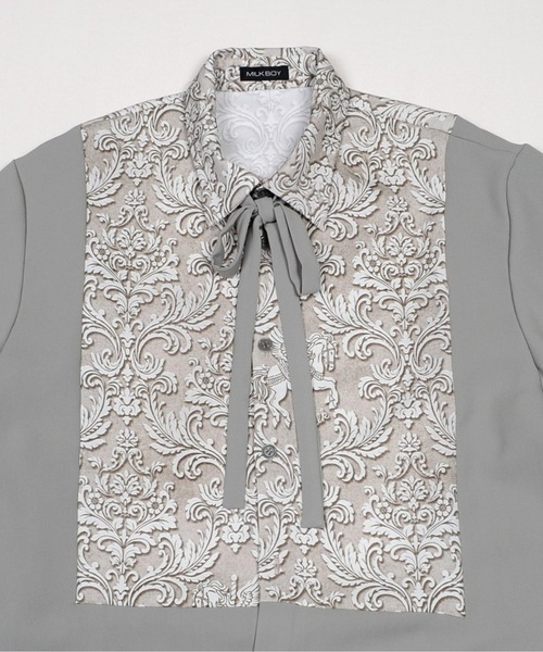 ミルクボーイ パレスシャツ ミルク MILKBOY（ミルクボーイ） シャツ ブラウス PALACE SHIRTS : ZOZOTOWN