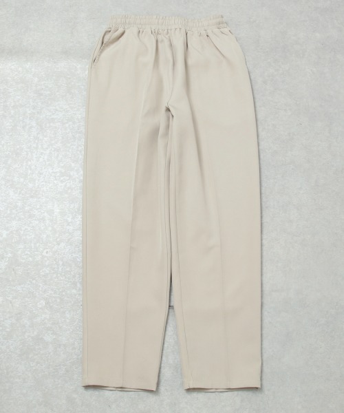 セットアップ フレンチスリーブベスト×テーパードパンツ レディース