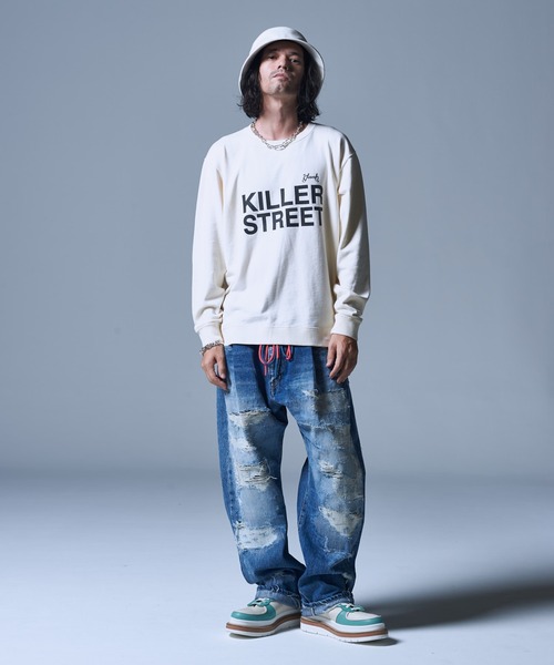 glamb（グラム） トレーナー スウェット Killer Street Sweat / キラー