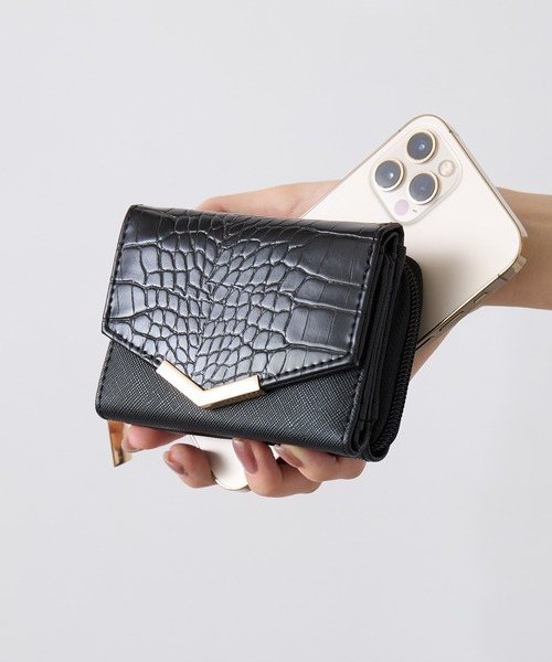 SETUP7（セットアップセブン） 財布 「SETUP7」クロコ型押しフェイク