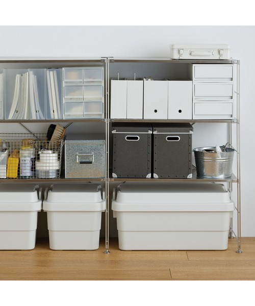 無印良品（MUJI） 収納 スチール工具箱3 約幅38．5×奥行22．5