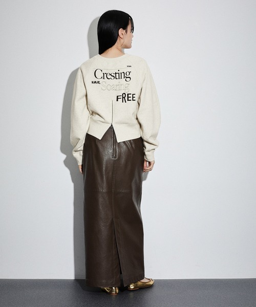 ADAM ET ROPE'（アダムエロペ） トレーナー スウェット 「サステナブル