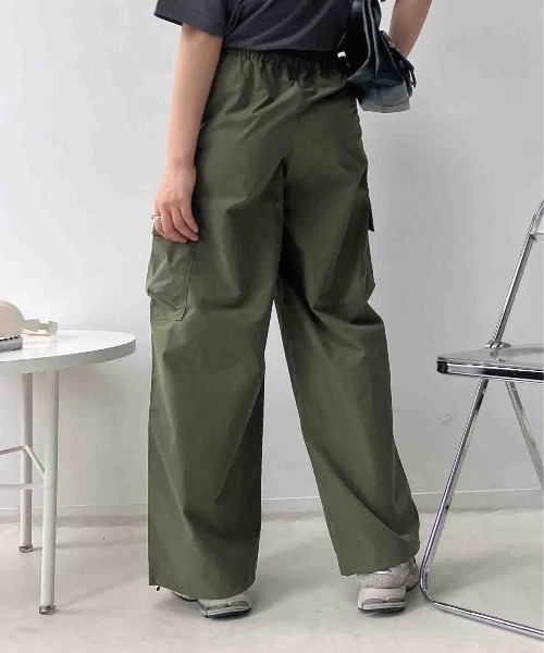 AS KNOW AS（アズノゥアズ） カーゴパンツ タック ミリタリーカーゴ