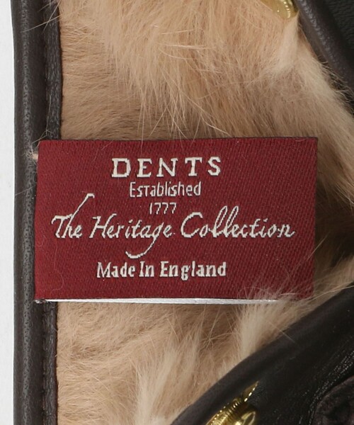 DENTS 手袋 「DENTS」 ヘアシープ グローブ メンズ : ZOZOTOWN