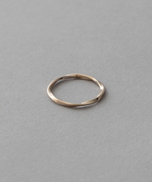 ete bijoux（エテ ビジュー） 指輪 リング 「トーン」 K18RBG ツイスト