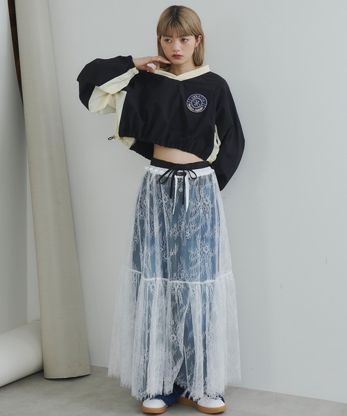 VIOLETTA ジーンズ デニム デニムパンツ 2wayレイヤード