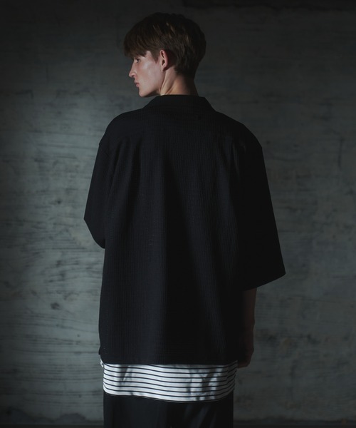DOOPZ シャツ Jacquard sheer shirt - ジャカードシアーシャツ