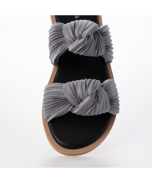 carino サンダル プリーツスポンジサンダル レディース : ZOZOTOWN