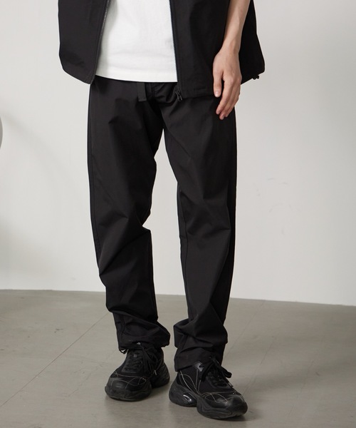 MandO（nemne store） パンツ 「MandO」ナイロンテックパンツ