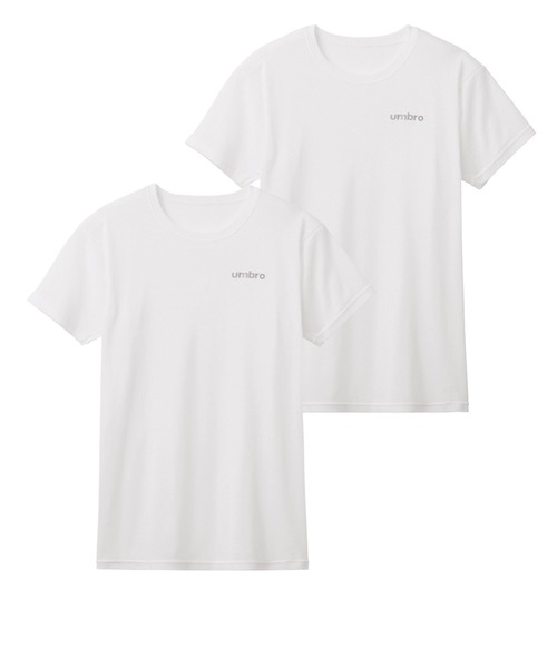 UMBRO■2 PACK 半袖 Tシャツ■送料込 GUNZE tシャツ umbro アンブロ 2枚セット メンズ 半袖 Tシャツ