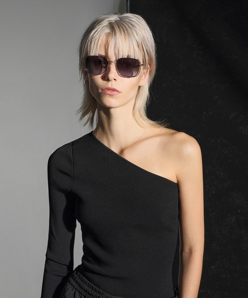 レグルス CHARLES ＆ KEITH サングラス メタリックリム レクタングル