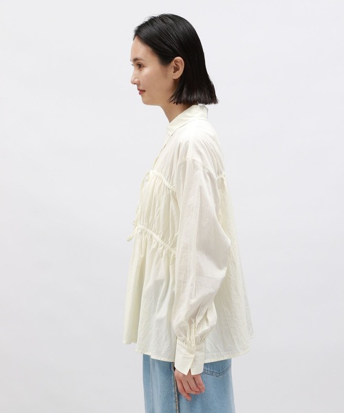 LAKOLE（ラコレ） ブラウス シャツ ギャザーリボンシャツ / 142589