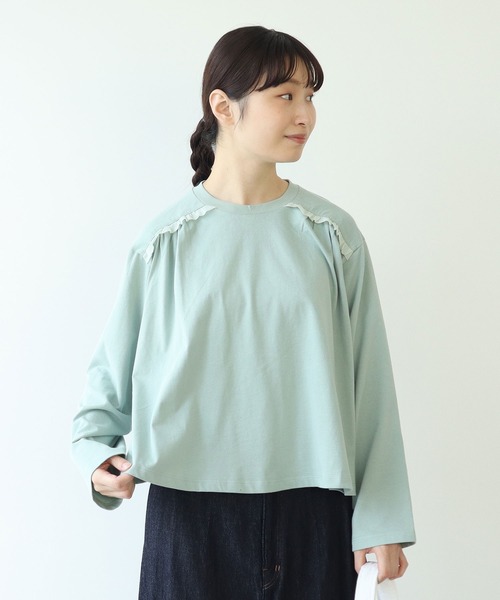 tシャツ ●mini frill プルオーバー レディース