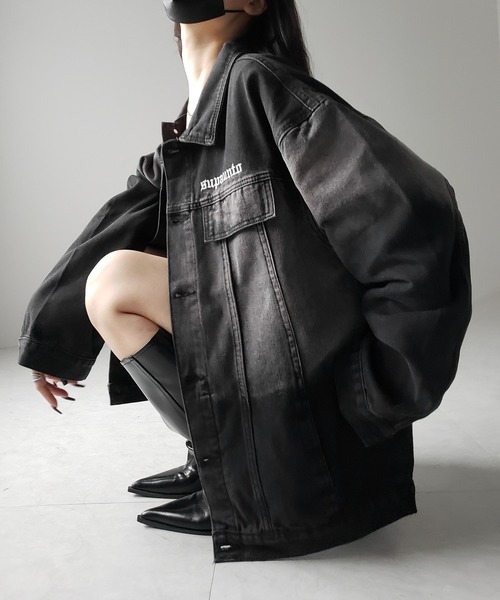 me+em select デニムジャケット gジャン 「 2color ／ 2size