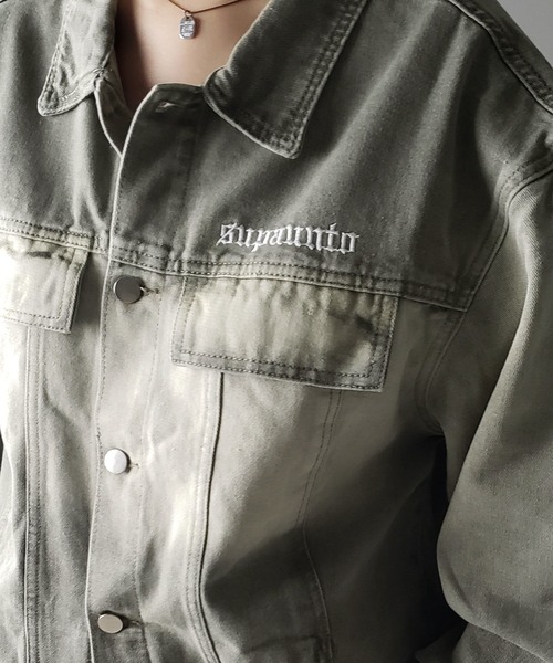 MahoganyLOUNGEDRESSデニムジャケット キャメルロード Gジャン デニム ジャケット CAMEL ROAD 岡山